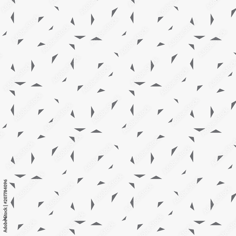 Obraz premium geometric vector pattern repeating small chaos tiny triangle, vector pattern. pattern is on swatches panel