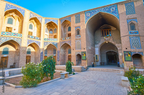 Ganjali Khan Caravanserai in Kerman, Iran photo