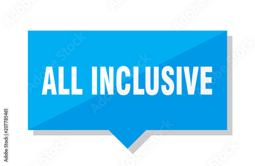 all inclusive price tag