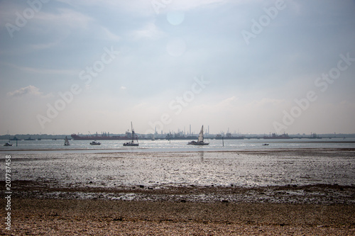 Yachts in the solent photo