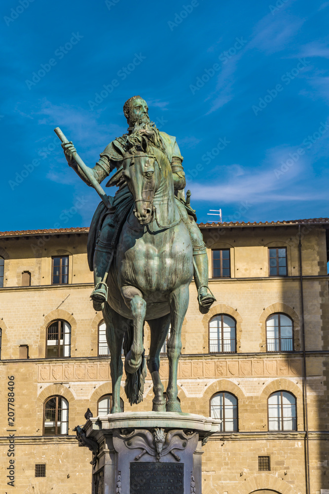 Equestrian Monument of Cosimo I in Florence