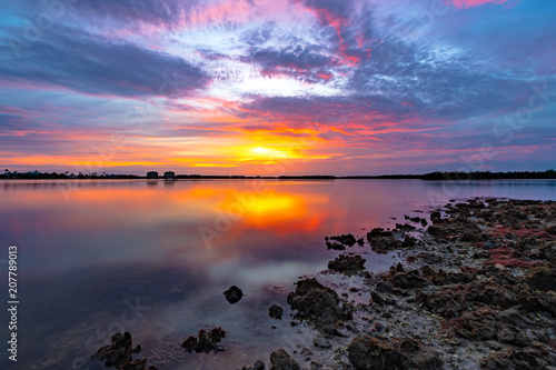 Marco Island Sunset Reflection
