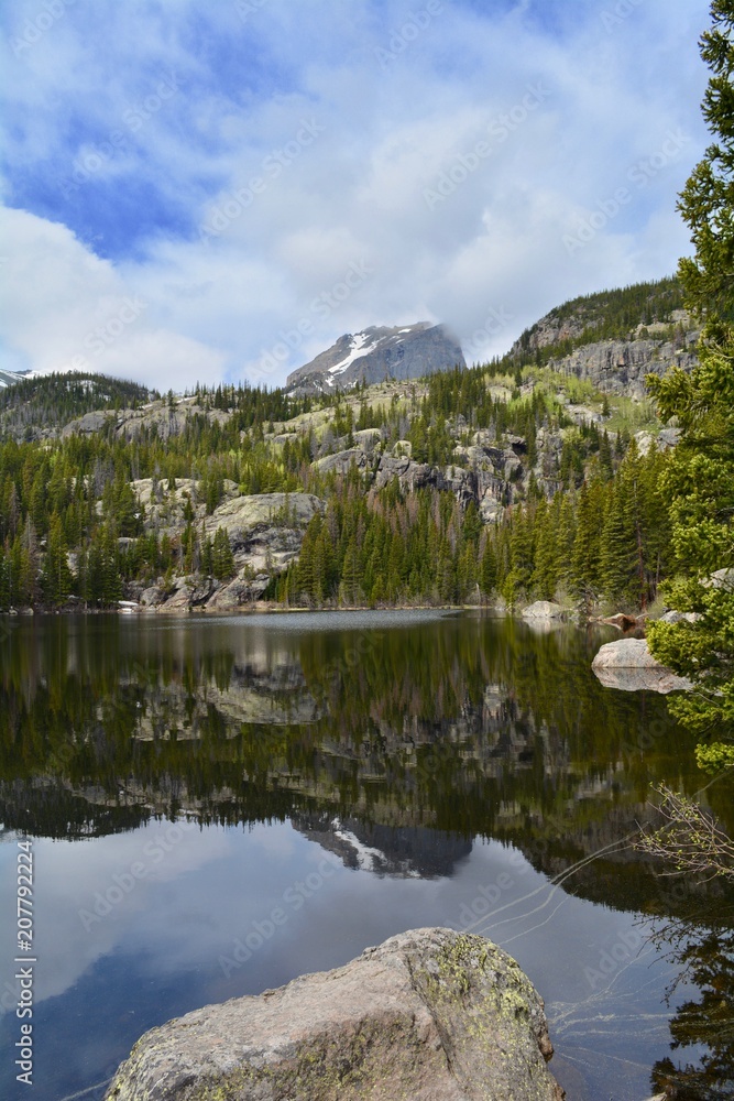 Bear Lake Rocky Mountain National Park Estes Park Colorado Rockies