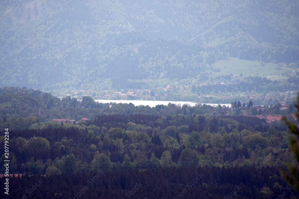 Fototapeta premium Taubenberg Turm Bayern