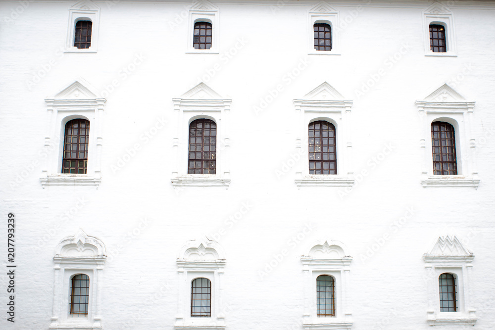 Old Windows on ancient building Old Windows on ancient building