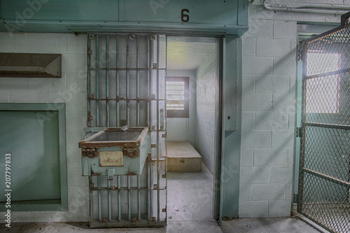 High risk solitary confinement cell in prison
