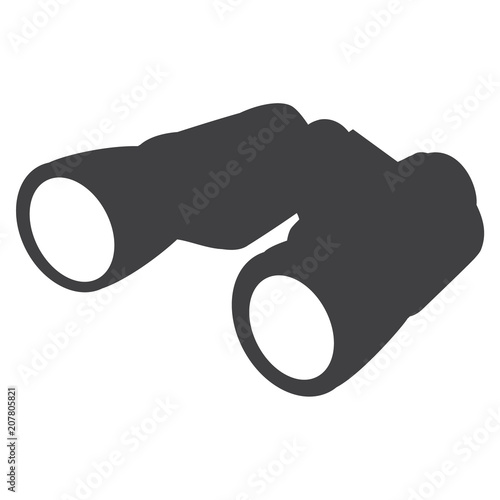 Binocular vector icon