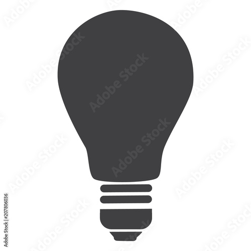 Bulb vector icon