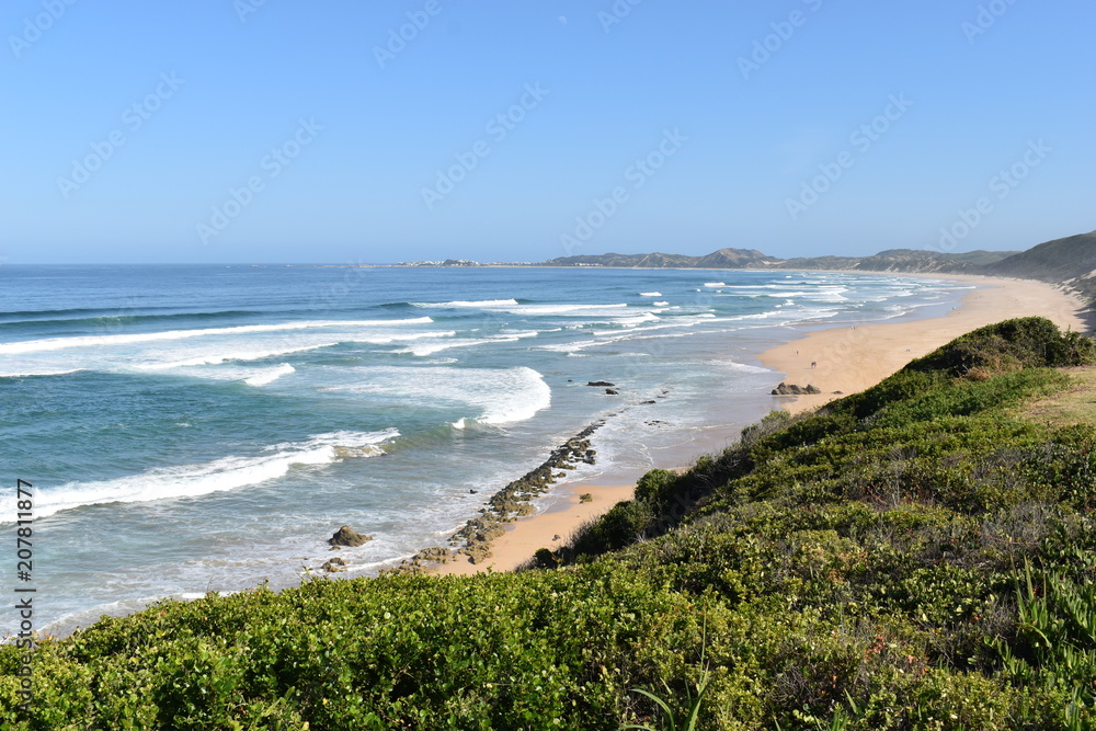 Beautiful beach at Brenton on Sea near Plettenberg Bay in South Africa Beautiful beach at Brenton on Sea near Plettenberg Bay in South Africa