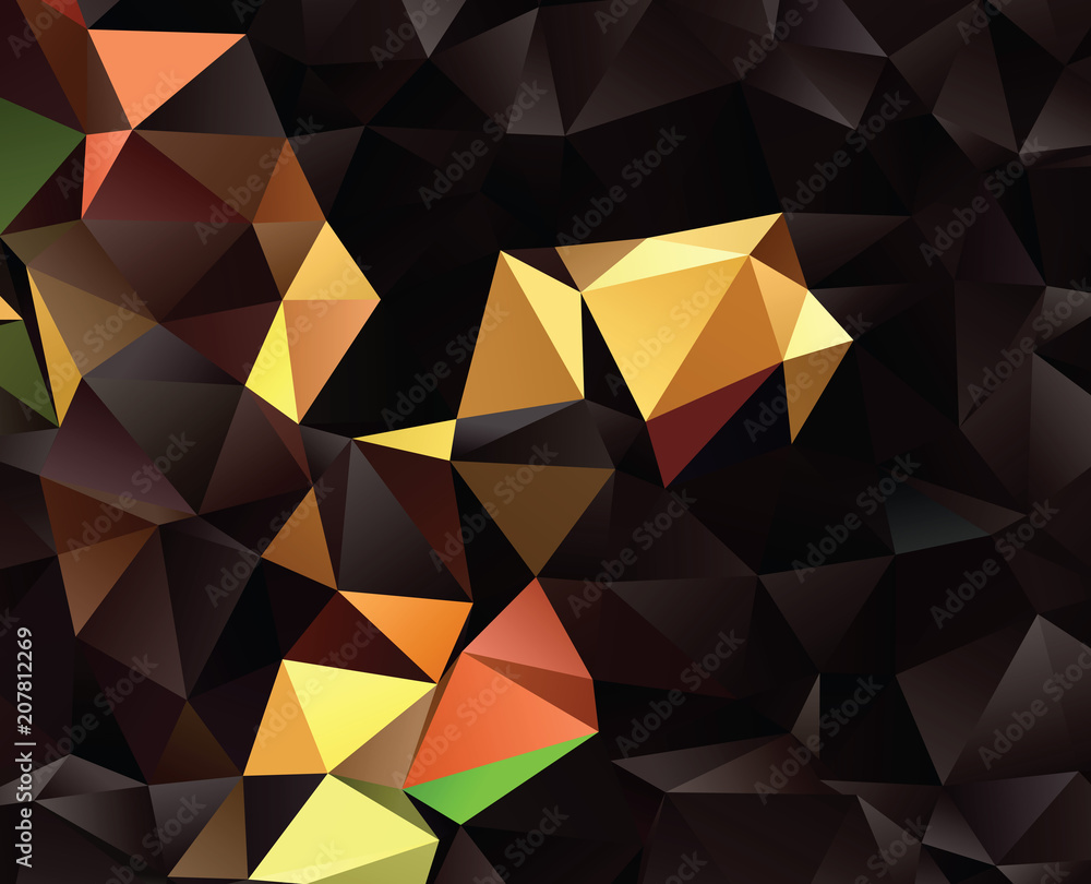 Fototapeta premium Geometrical abstract background. Modern pattern in halftone style with gradient. The best graphic resource for your design.