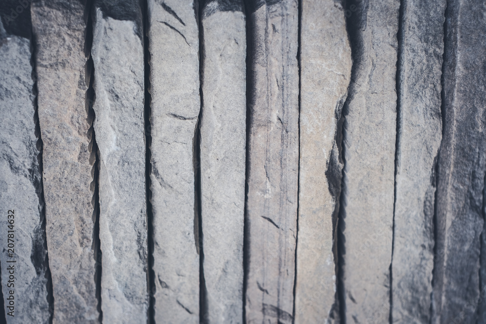 Fototapeta premium stone background - stacked stone tiles 