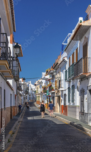 Houses in the old town of Nerja