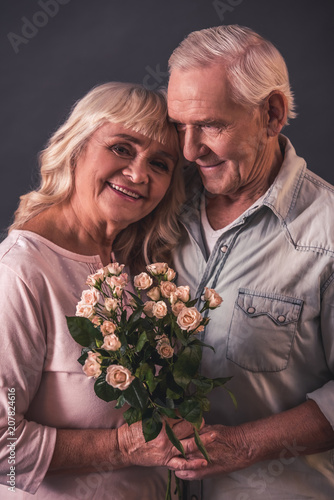 Happy old couple © georgerudy