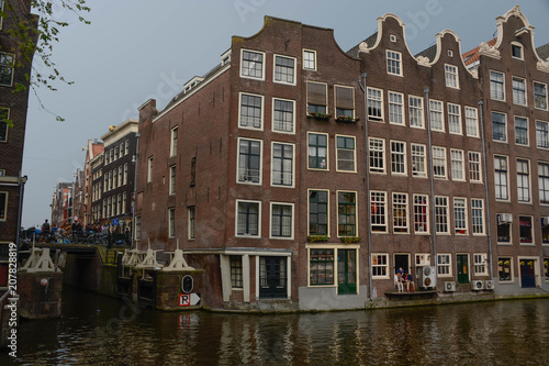 Vue d'Amsterdam aux Pays Bas