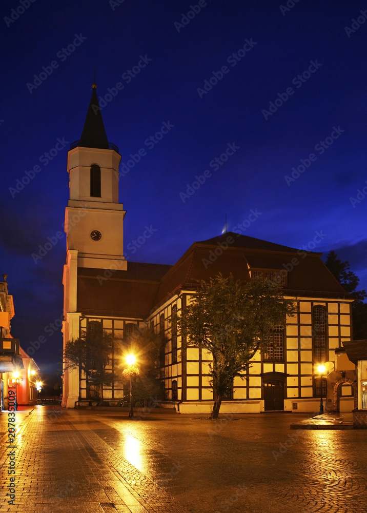 Church of Our Lady of Czestochowa in Zielona Gora. Poland