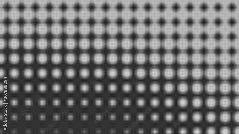 Abstract halftone gradient background in gray colors