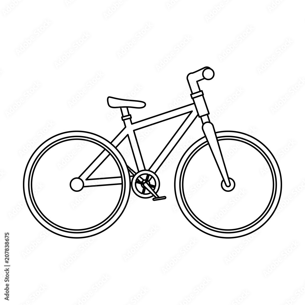 bicycle vehicle isolated icon vector illustration design bicycle vehicle isolated icon vector illustration design