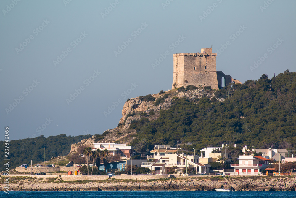 Santa Caterina watchtower, Salento, italy Santa Caterina watchtower, Salento, italy