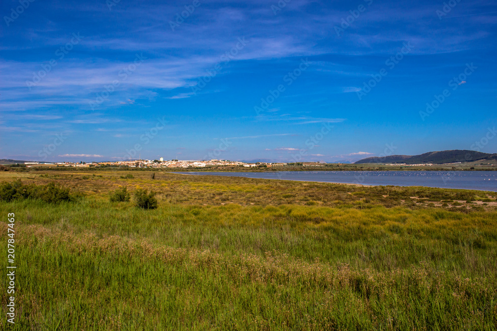 Lagoon. “Laguna de Fuente de Piedra”. Fuente de Piedra, Malaga Province, Andalusia, Spain. Lagoon. “Laguna de Fuente de Piedra”. Fuente de Piedra, Malaga Province, Andalusia, Spain.