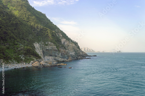  bay in Taejongdae park  on Yeongdo island photo