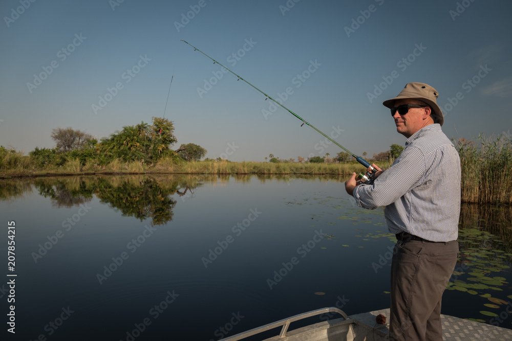 Okavango Delta, fishing Okavango Delta, fishing