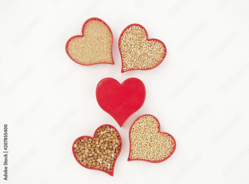 Love for Quinoa, Amaranth, Millet and Buckwheat Love for Quinoa, Amaranth, Millet and Buckwheat