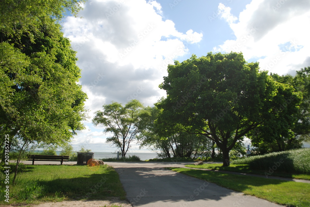 Trail at Ontario Lake 