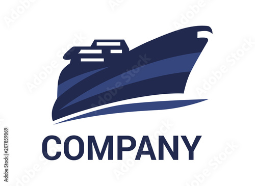 ship travel logo