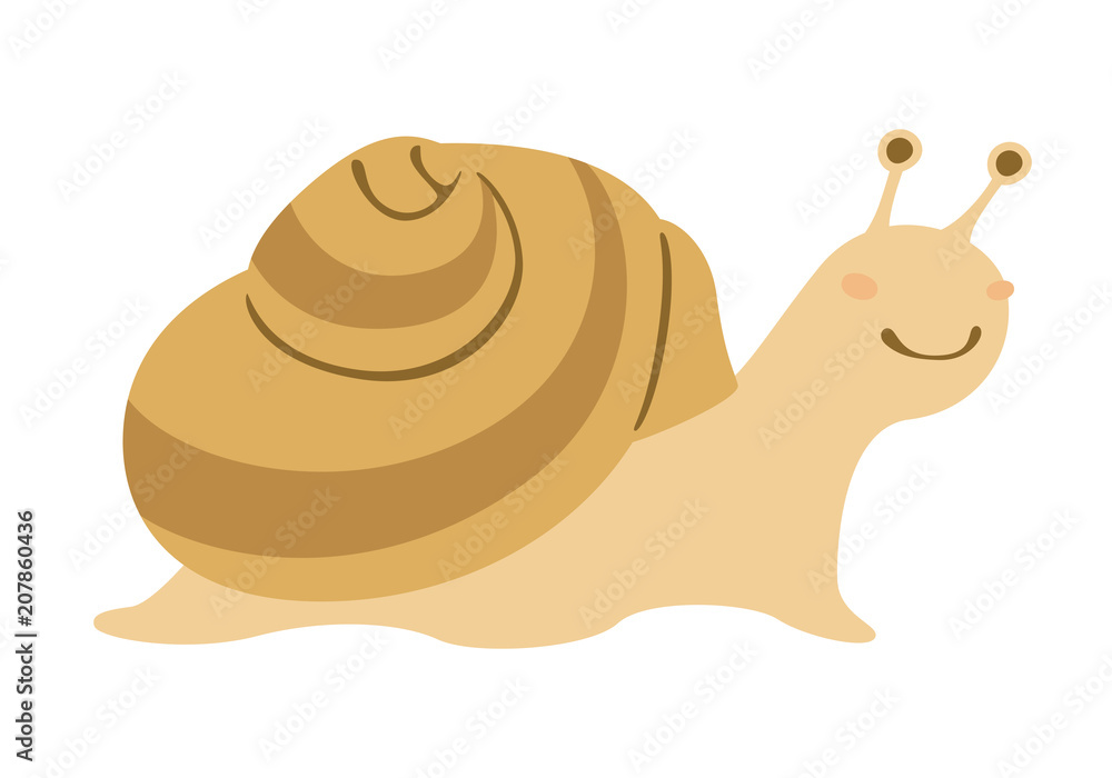 カタツムリのキャラクターのイラスト Stock Vector Adobe Stock カタツムリのキャラクターのイラスト Stock Vector Adobe Stock