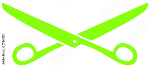 Colorful Scissors illustration