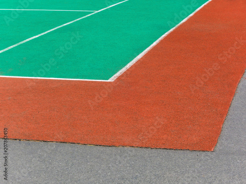 Tennis field. Big tennis. Fragment