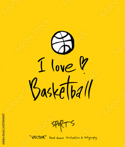 스포츠 포스터 / 손으로 그린 스포츠 그림