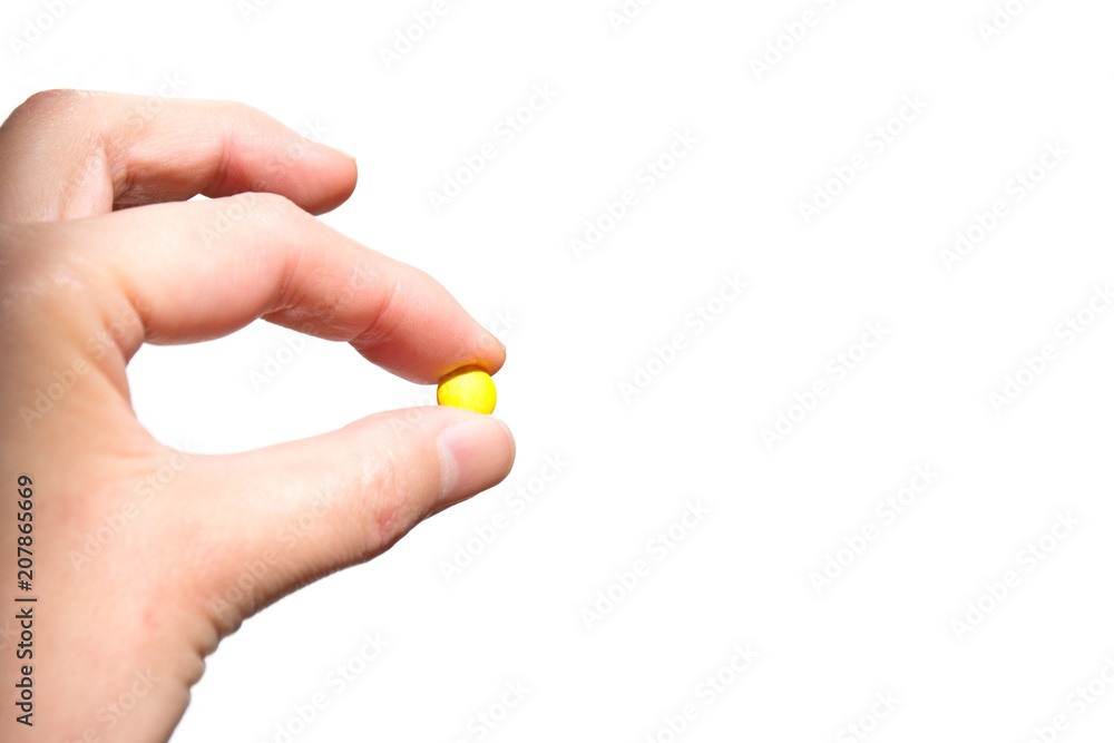 Yellow pill
Yellow pill