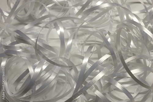 White Ribbons background