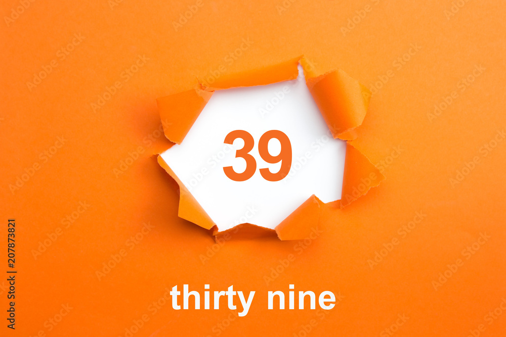 Number Thirty Nine
