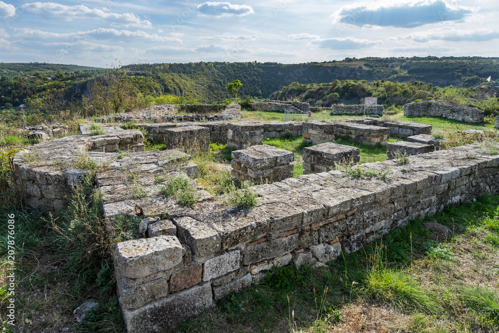 ruins of a medieval castle Cherven, Bulgaria