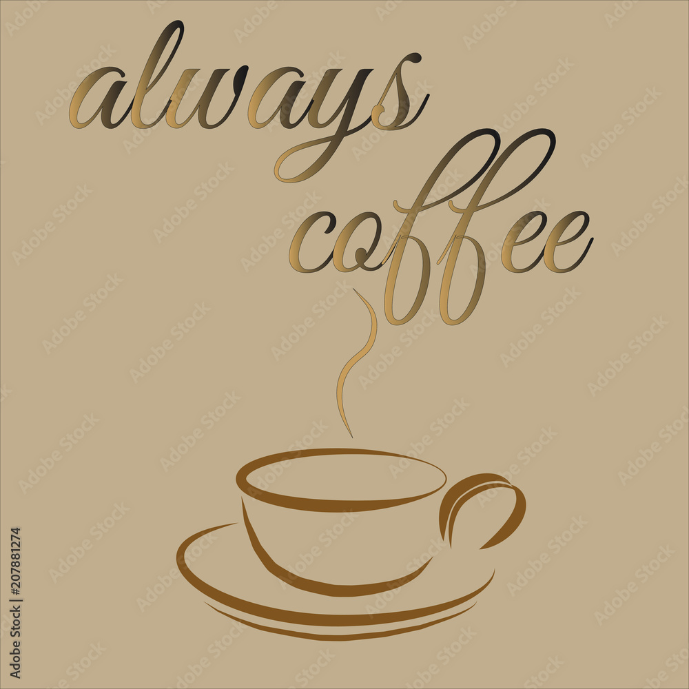 Obraz premium coffee