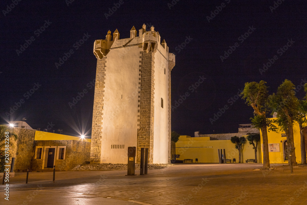 Premium Photo  Aerial view of the town of conil de la frontera from the  torre de guzman cadiz andalusia