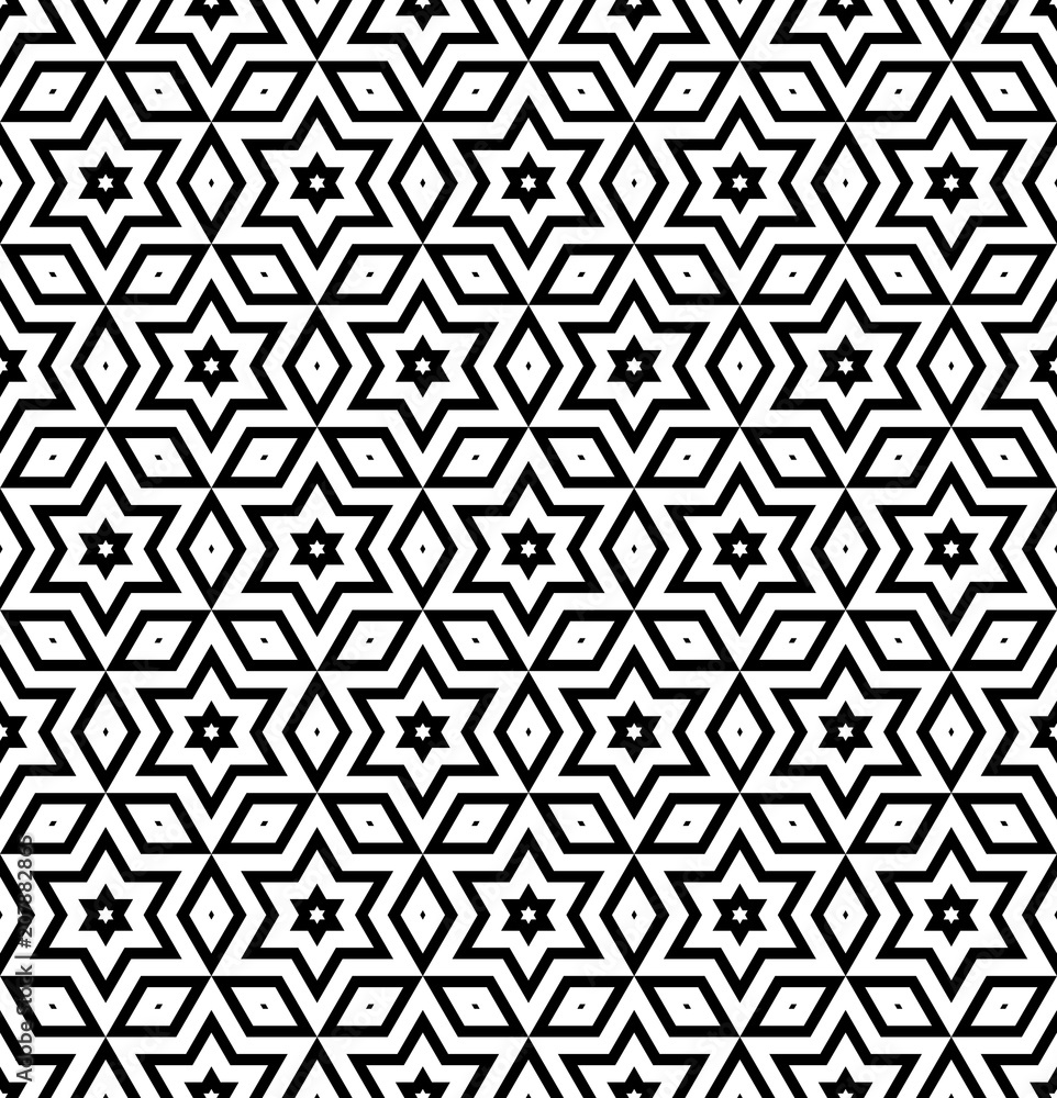 Seamless geometric pattern. Seamless geometric pattern.