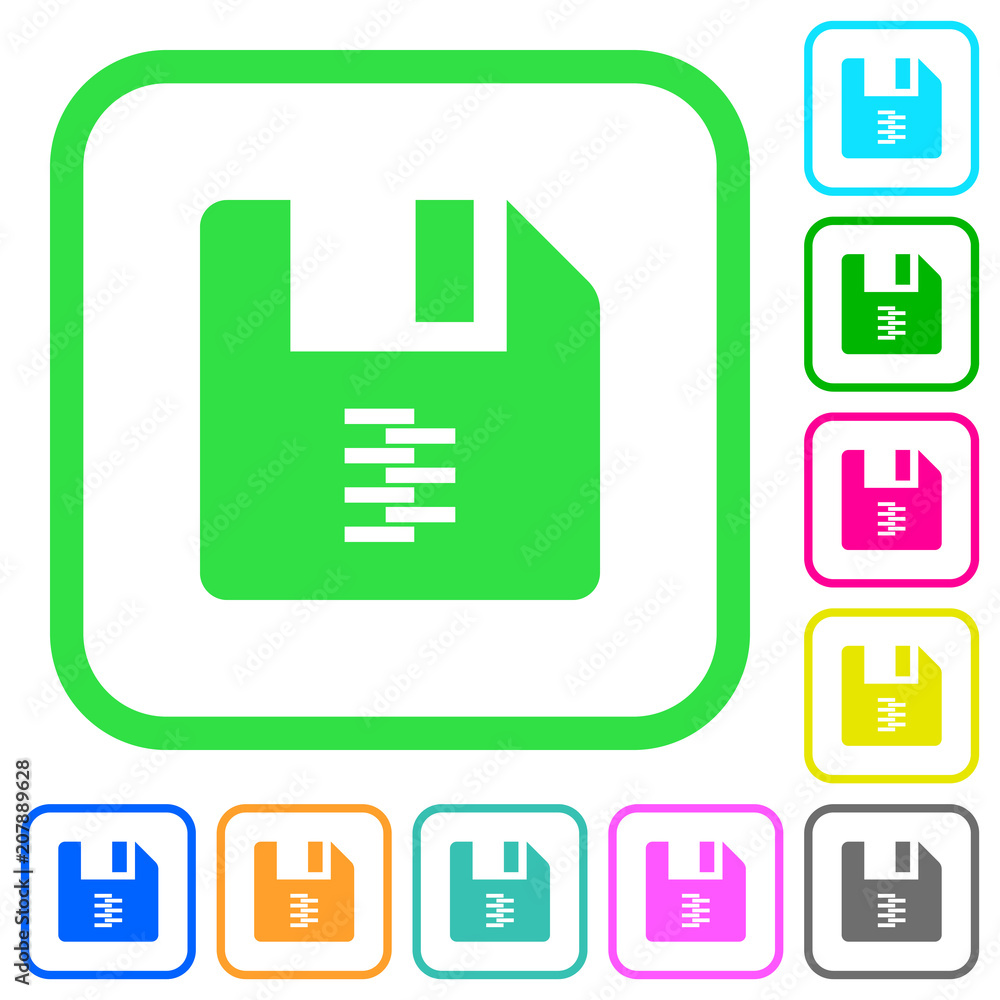 zip archive file vivid colored flat icons zip archive file vivid colored flat icons