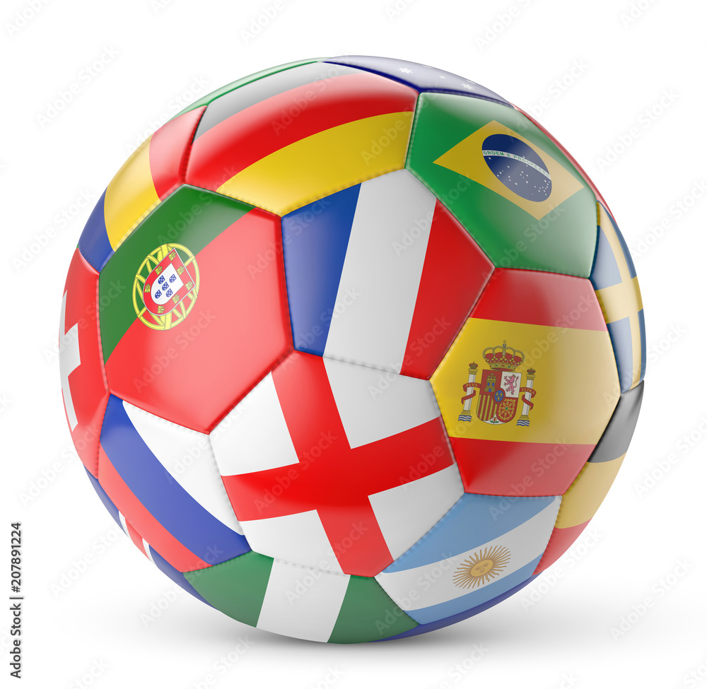 Obraz premium Ballon de football vectoriel 15