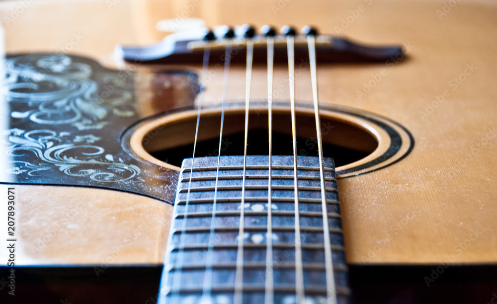 Fototapeta premium Guitar dust texture