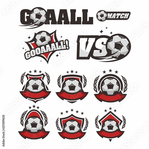 Football vector icon illustration 