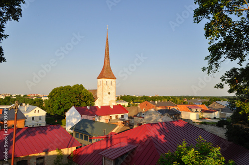 Wallpaper Mural Chapel of the church in Rakvere on a sunny day Torontodigital.ca