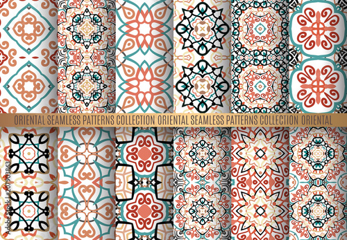Golden Arabesque Patterns