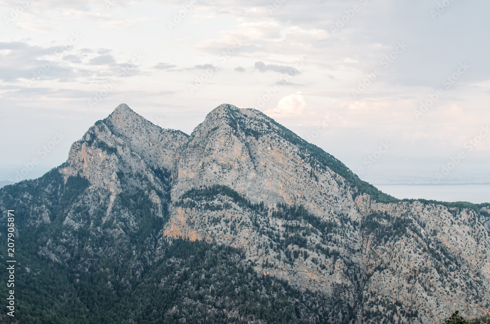 Obraz premium Taurus Mountains, Tekirova, Turkey.