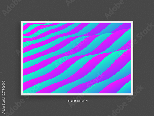 Pattern with optical illusion. Abstract background. Vector illustration.