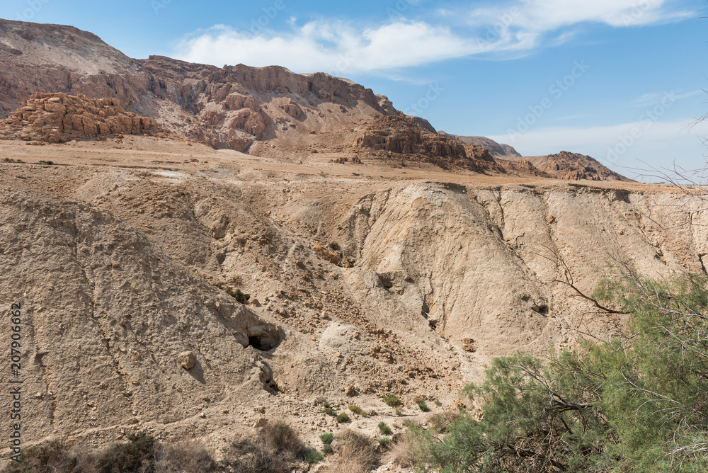 Qumran caves, Holy Land, Israel Qumran caves, Holy Land, Israel