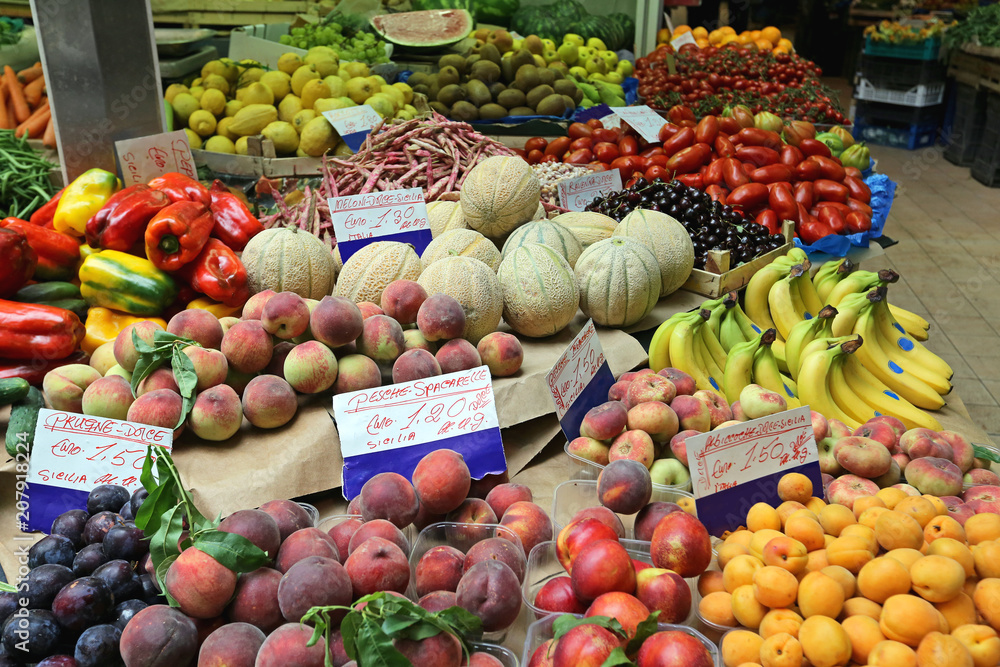 Fruits Market Stall