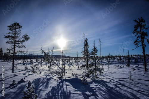 Die Sonne von Lappland